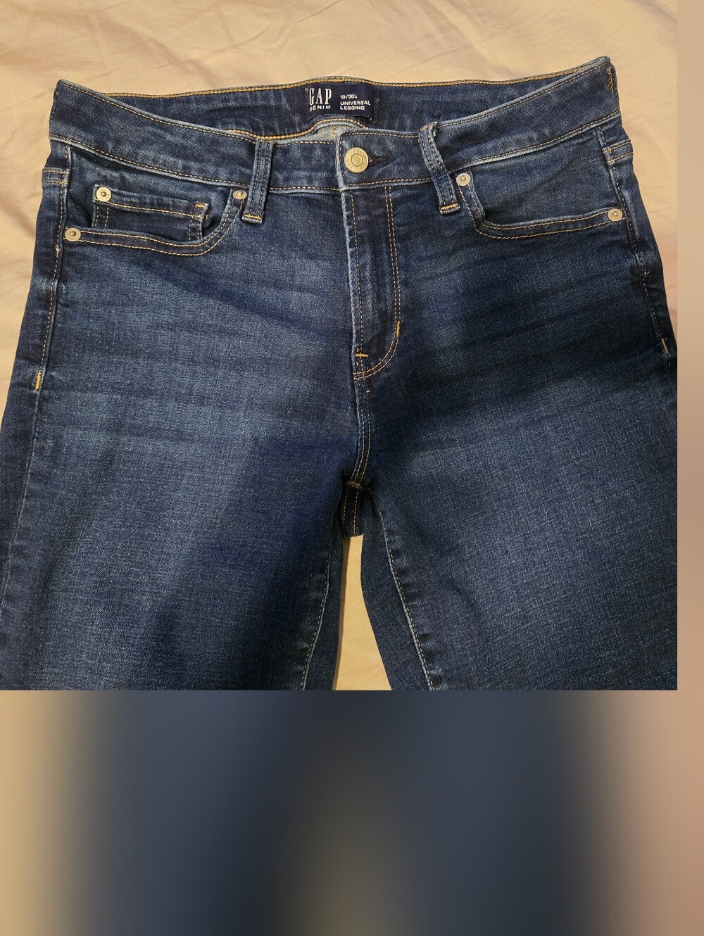 Gap UNIVERSAL Legging, 10/30L Women’s Skinny Jeans in Blue Denim